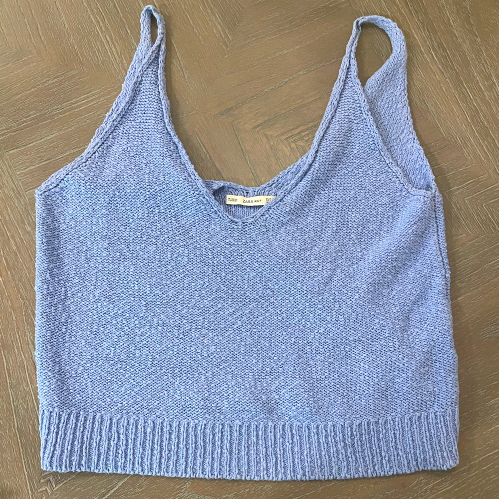 Zara Knit Tank Top, Size S